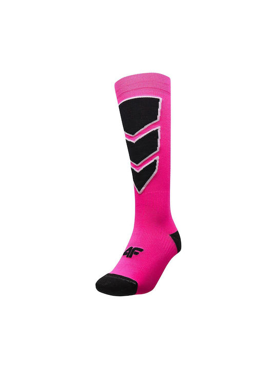 4F Ski- & Snowboardsocken Rosa 1 Paar