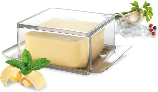 Gefu Butterdose Inox Transparent 1pcs