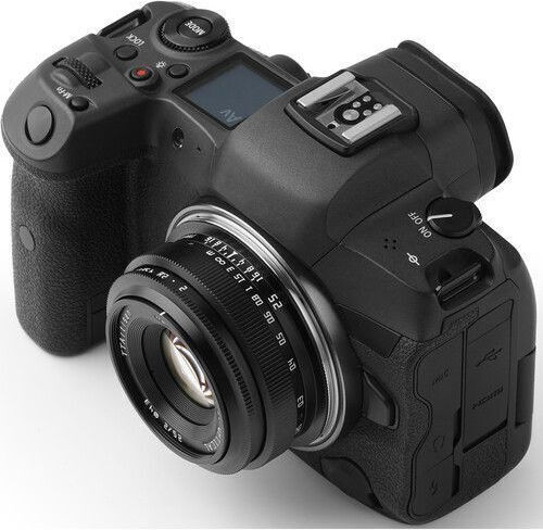 TTArtisan Crop Φωτογραφικός Φακός 25mm f/2 Σταθερός για Canon RF Mount Black