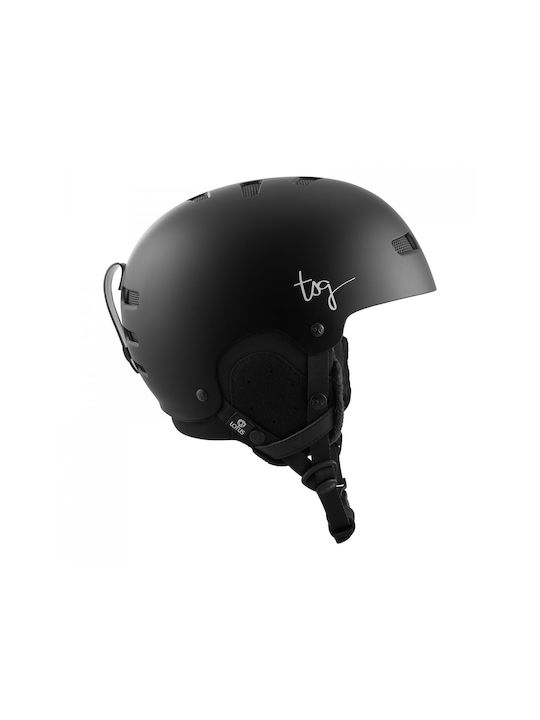 TSG Lotus Solid Γυναικείο Κράνος για Σκι & Snowboard σε Μαύρο Χρώμα