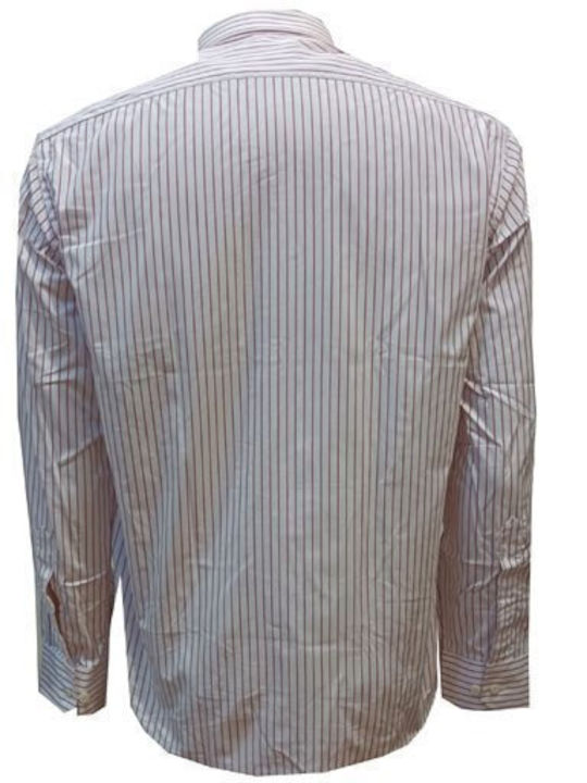 Luciano Faketti Shirt Luciano Faketti striped red cotton 100%