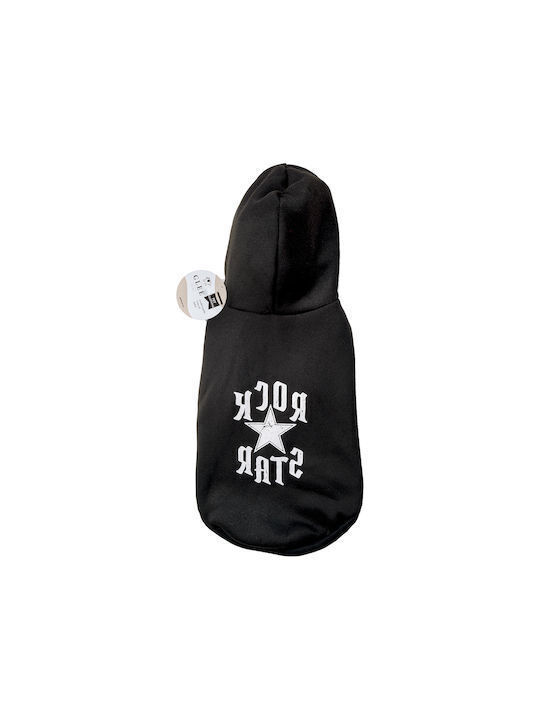Glee Rock Star Dog Sweatshirt in Black Color
