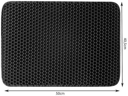 Purlov Gray Matte Katzenklo 50x40.5cm 1Stück