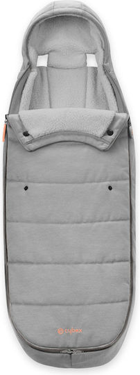 Cybex Gold Universal Stroller Footmuff with Fleece Lining Lava Grey