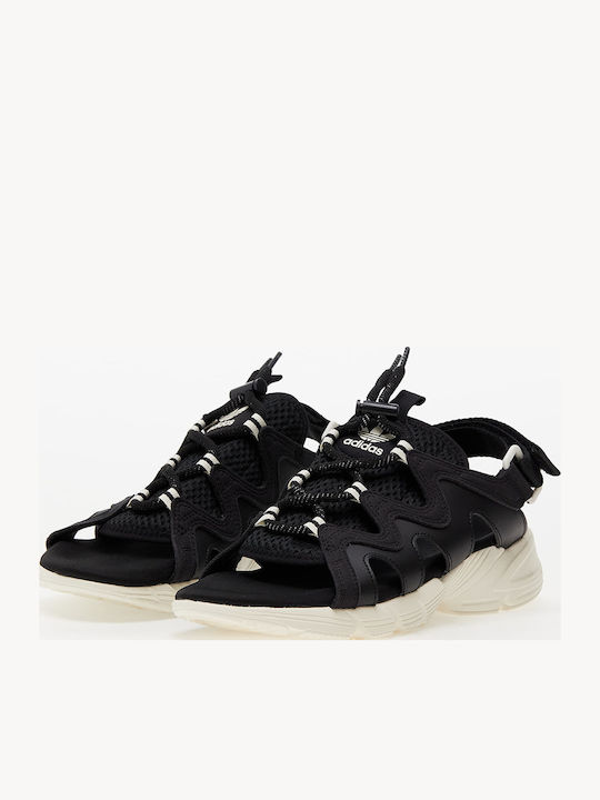 Astir Γυναικεία Σανδάλια Black/ Off White