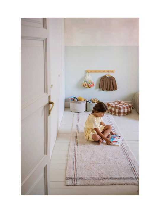 Lorena Canals Cuisine Natural Kinder Teppich Weiß 80x230cm