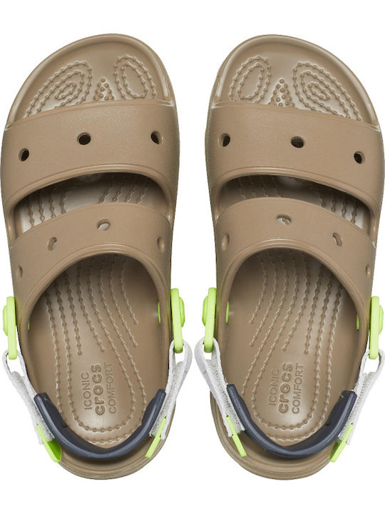 Classic All Terrain Children's Anatomical Beach Shoes Khaki