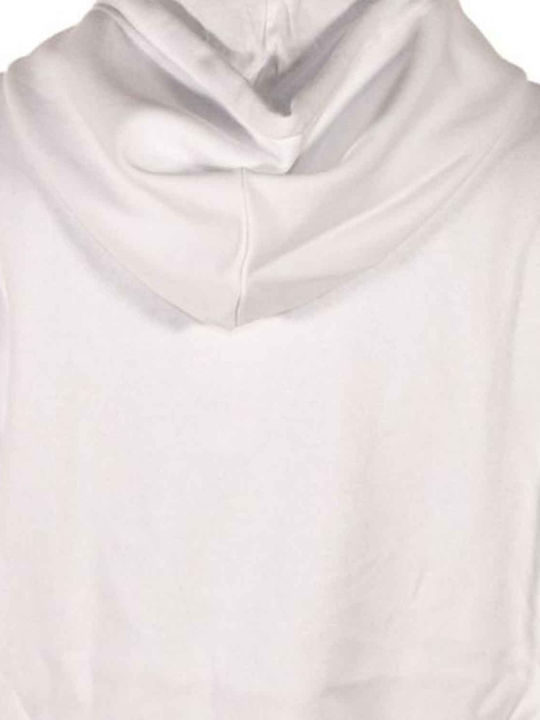 White Hoodie Sweatshirt