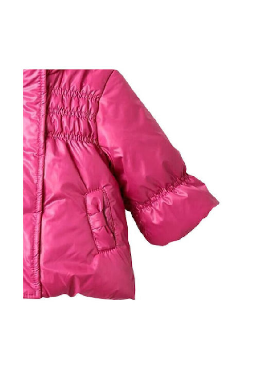 Losan Kinderparka Kurz mit Kapuze Fuchsie 528-2001AD