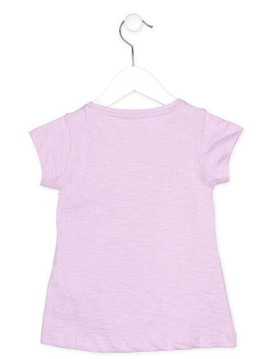 Losan Kids' Blouse Short Sleeve Purple