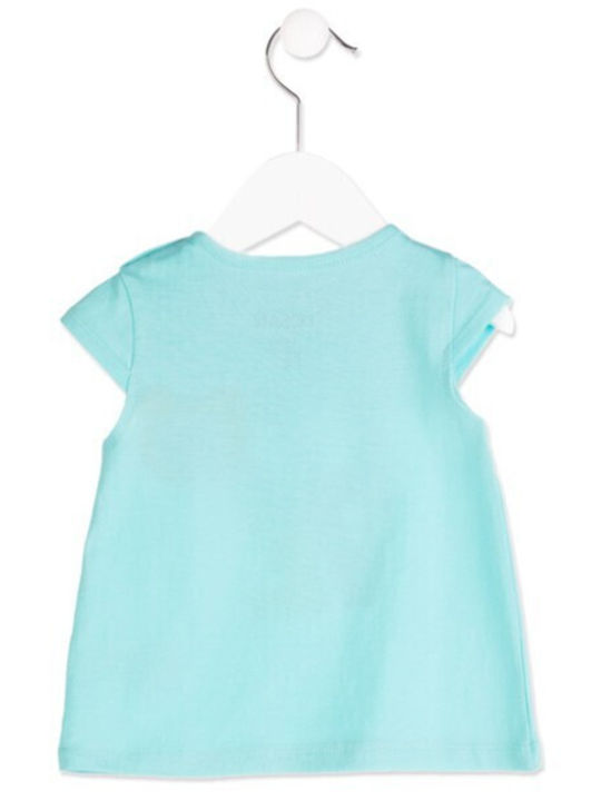 Losan Kinder Shirt Kurzarm Hellblau