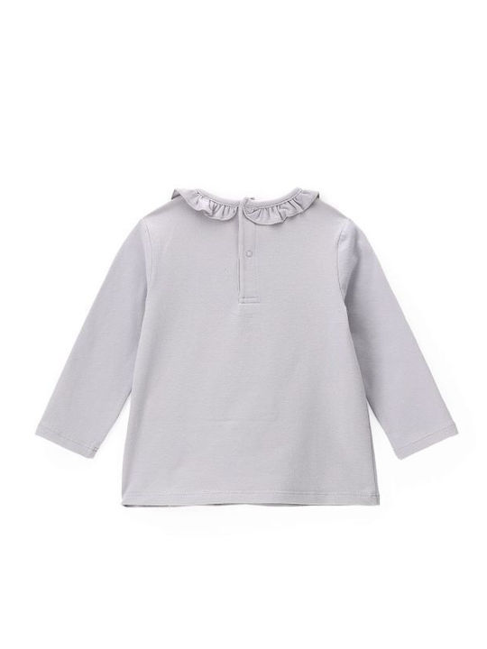 Original Marines Kids Blouse Long Sleeve Gray