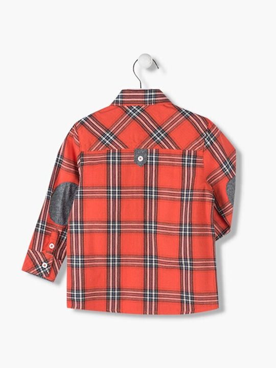 Losan Kids Checked Shirt Red