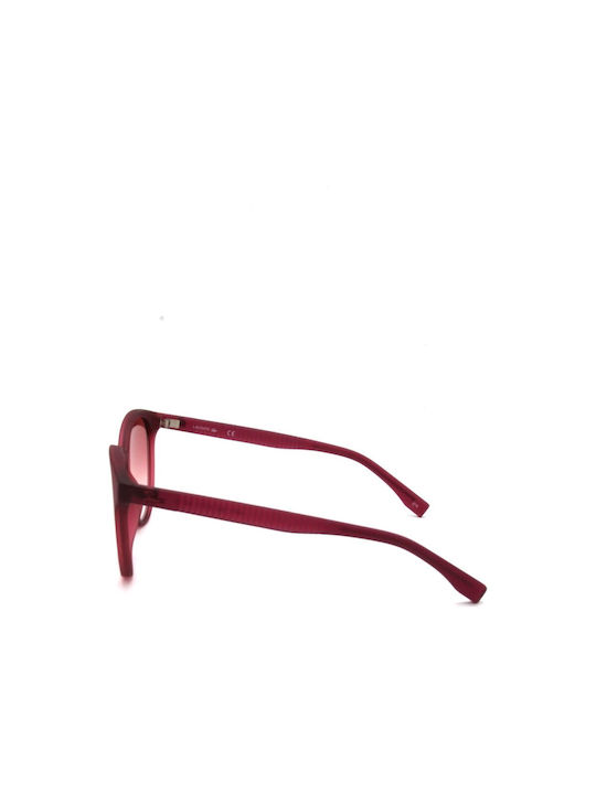 Lacoste Femei Ochelari de soare cu Roz Din plastic Rame și Roz Ochelari de soare Lentilă L887S-526