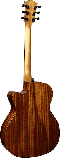 Lag Semi-Akustik Gitarre Tramontane 98 T98ACE Ausschnitt Natürlich