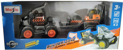 Maisto Builder Zone Quarry Hauler Truck with Set for 3++ Years