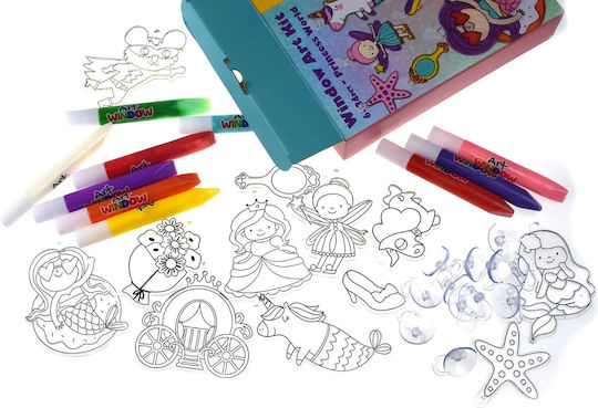 Tooky Toys Aufkleber Prinzessinnen für Kinder 6+ Jahre+ Jahre