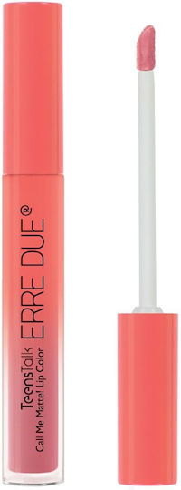 Erre Due Teen's Talk Call Me Matte Υγρό Κραγιόν Matte 202 Candy Splash 2.7ml