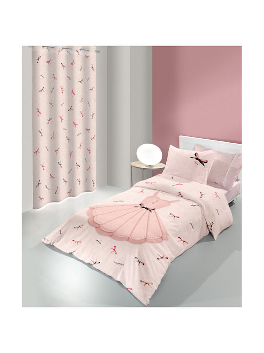 Saint Clair Grace Kids Duvet Cover Single Cotton PInk 160x220cm