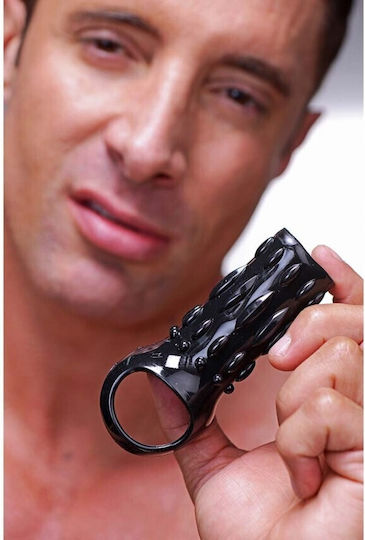 XR Sensations Enhancer Sex Sleeve Penis Extension Black 11cm