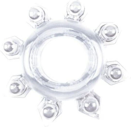 Chisa Novelties Get Lock Cock Ring Set Clear