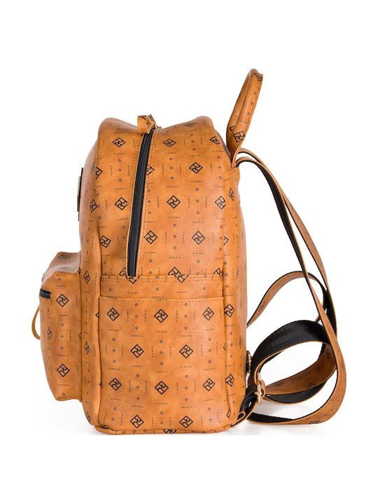 Damentasche Rucksack Tabac Braun
