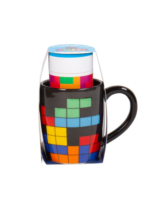 Fizz Creations Tetris Mug Ceramic Multicolored