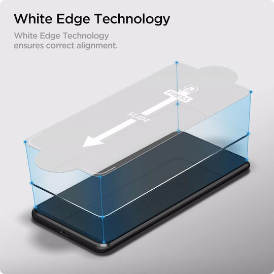 Spigen GLAS.tR Slim Tempered Glass 2pcs (Xiaomi 12T / 12T Pro) AGL05918