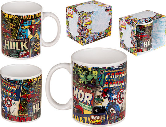Out of the Blue Marvel Retro Κούπα Κεραμική Marvel Comics Retro 325ml Out of the Blue Marvel Retro Κούπα Κεραμική Marvel Comics Retro 325ml