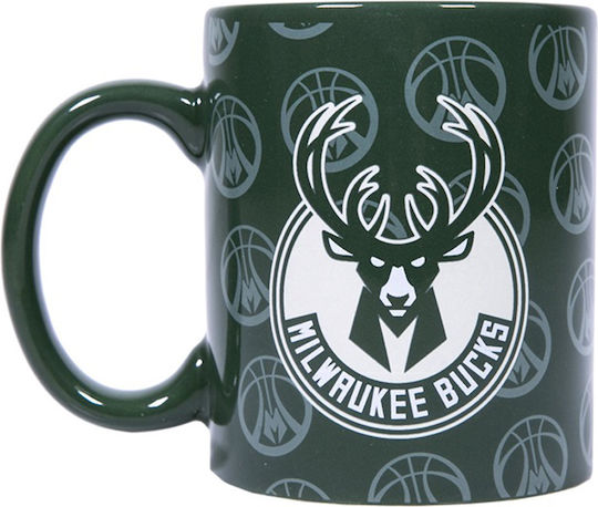 Back Me Up NBA Bucks Чаша Керамична Зелена