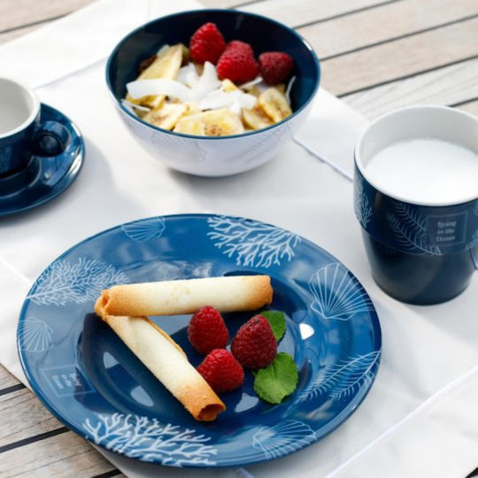Marine Business Living Mug Plastic Blue 6pcs