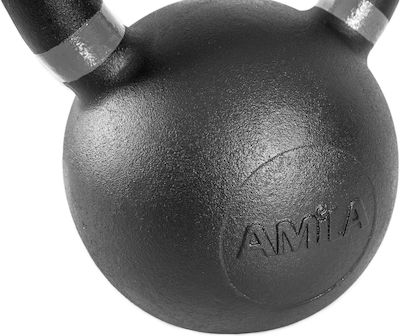 Amila Kettlebell Gusseisen 20kg Schwarz