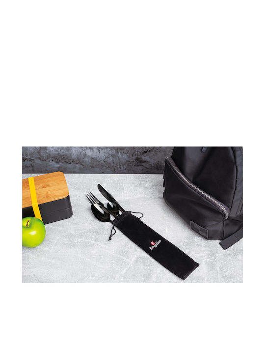 Berlinger Haus Set de Tacâmuri Inoxidabil Negre 4buc