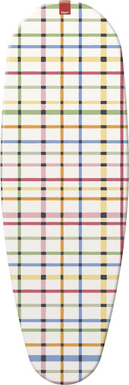 Rayen Universal Cotton Three Layers with Print Ironing Board Cover White 150x55cm