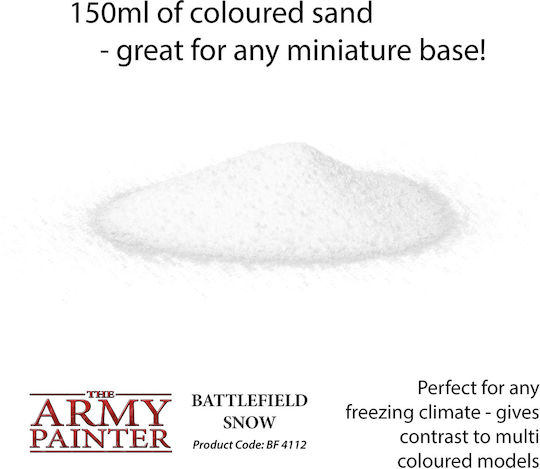 The Army Painter Battlefield Snow Aξεσουάρ Μοντελισμού 150ml 1τμχ