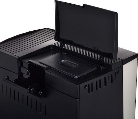 CafeRomatica NICR 550 Αυτόματη Μηχανή Espresso 1455W Πίεσης 15bar με Μύλο Άλεσης Μαύρη