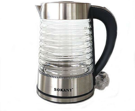 Sokany SK-1027 Reisekessel 2.2Es 2000W Grau