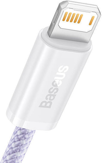 Baseus Dynamic 2 Braided USB to Lightning Cable Μωβ 2m (CALD040105)