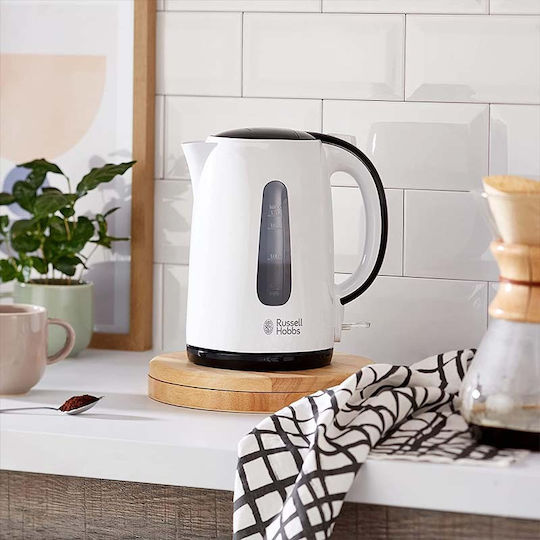 Russell Hobbs My Breakfast Βραστήρας 1.7lt 2200W Λευκός