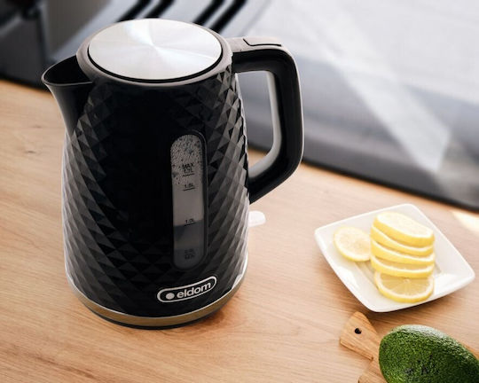 Eldom Kettle 1.7lt 2200W Black