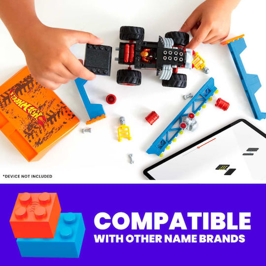 Mega Bloks Τουβλάκια Hot Wheels Smash N Crash Bone Shaker για 5+ Ετών 151τμχ