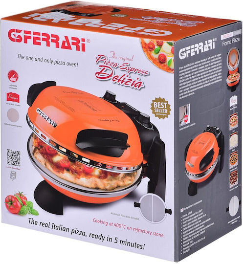 G3Ferrari Delizia G10006 Pizza Maker 1200W Orange