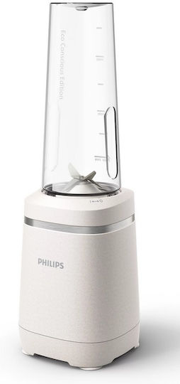 Philips Eco Conscious Edition Μπλέντερ με Κανάτα Tritan 600 ml 350W Λευκό
