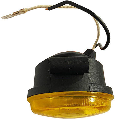 Auto Gs ART 72005 Round Headlights Car Universal with Yellow Lighting 2pcs