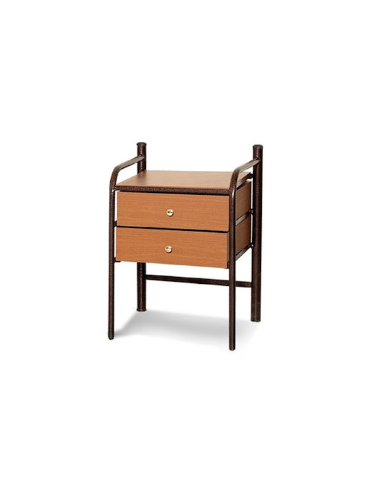 No 34 Bett Doppelbett Metall Rosa für Matratze 150x200cm
