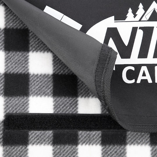 Nils Picnic Blanket 300x200cm In Black Color