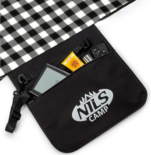 Nils Picnic Blanket 300x200cm In Black Color