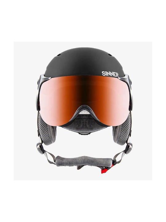 Sinner Typhoon Κράνος για Σκι & Snowboard Matte Black Sinner Typhoon Κράνος για Σκι & Snowboard Matte Black