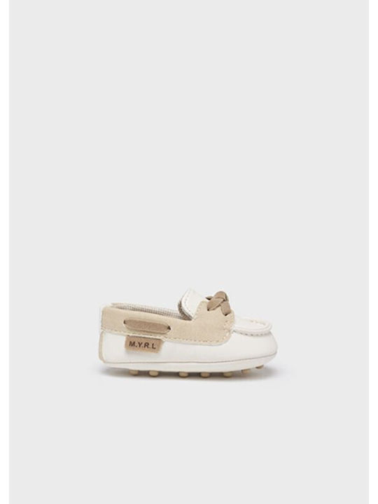 Mayoral Baby Moccasins White