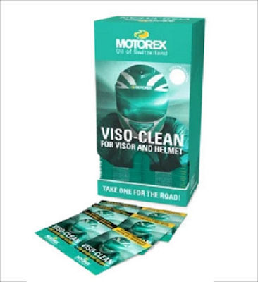 Motorex Viso-Clean Helmet Καθαριστικά Μαντηλάκια Κράνους 6τμχ MTXUNICLE01